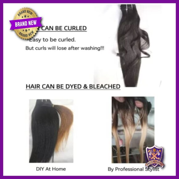 Raw Human Hair Extensions 12\